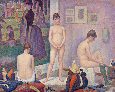 The Models Georges Seurat